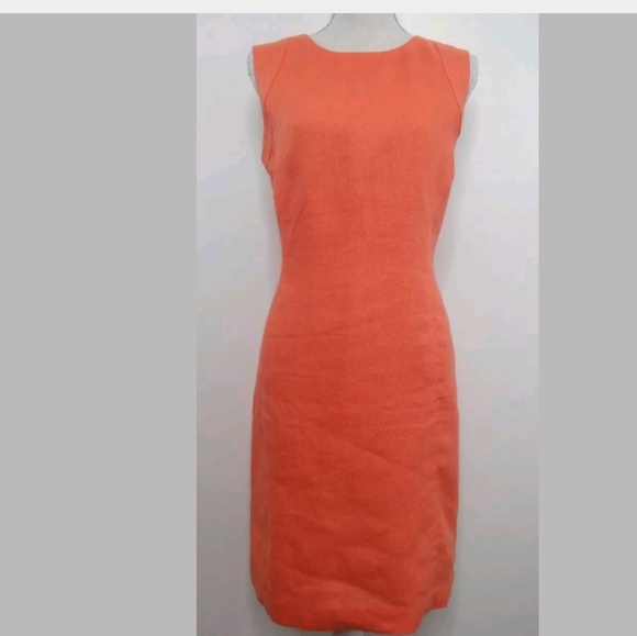 Talbots Dresses & Skirts - Talbots Womens Linen Petite Sheath Dress Sz 14